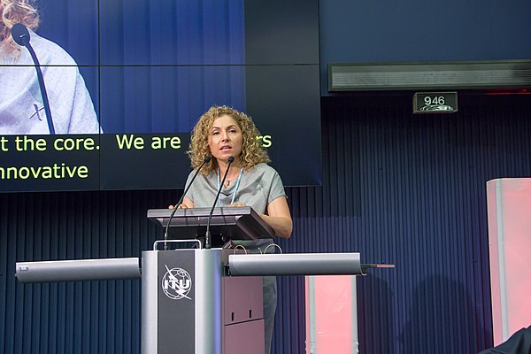 Anousheh Ansari at AI for Good Global Summit (2018)