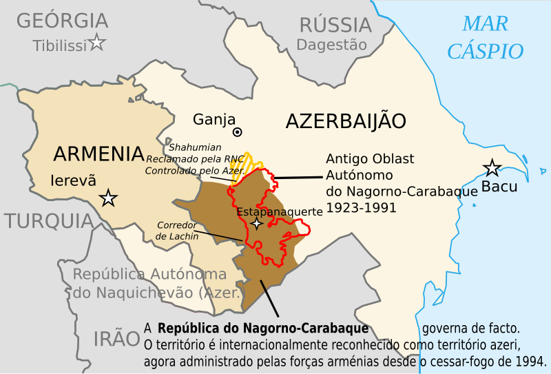 Azerbaijão bloqueia rota para Karabakh e amplia tensão com a Armênia