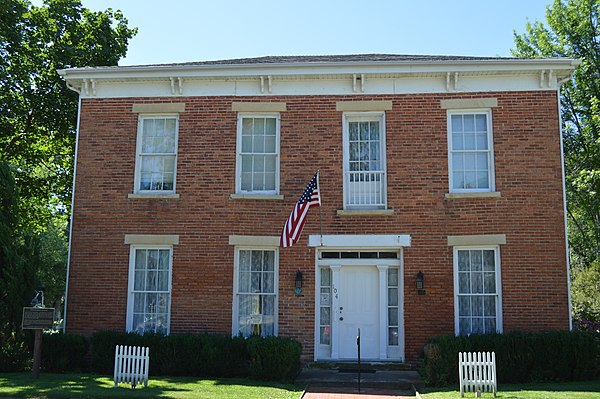 Stevenson's home in Metamora