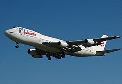 Boeing 747-200 авиакомпании Air Pullmantur