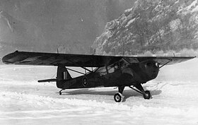 Auster du No 662 Squadron RAF en Belgique, pendant la Seconde Guerre mondiale.