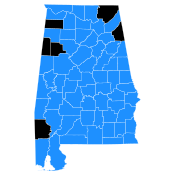 Primaire démocrate de l'Alabama, 2012.svg