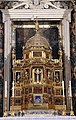 Der Sakramentsaltar von Pietro Paolo Olivieri (um 1600) mit dem Tabernakel von Pompeo Targone