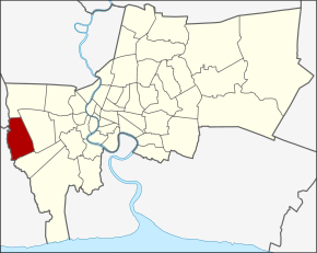 Kart over Nong Khaem