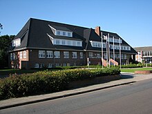 Das Verwaltungsgebäude des Amtes Mittleres Nordfriesland
