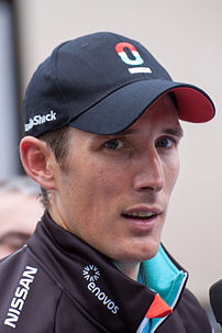 Le coureur cycliste luxembourgeois Andy Schleck, lors du prologue du Critérium du Dauphiné 2012. (définition réelle 2 948 × 4 421)