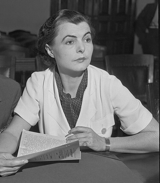 File:Anna Zacsek in a courtroom, Los Angeles, 1935.jpg