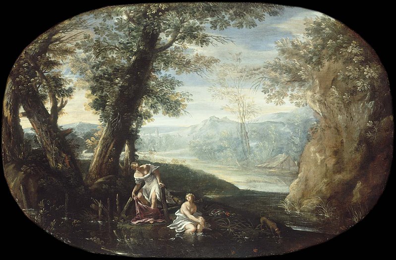 File:Annibale Carracci - Landschaft mit badenden Frauen - 14617 - Bavarian State Painting Collections.jpg