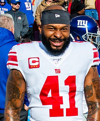 <span class="mw-page-title-main">Antoine Bethea</span> American football player (born 1984)