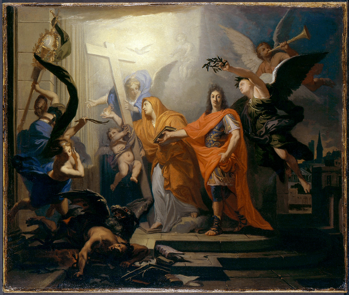 Fichier:Antoine Rivalz, An Allegory, Probably of the Peace of Utrecht of 1713.png