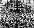 Image 13Residents of Dunedin celebrate the news of the Armistice of 11 November 1918. (from History of New Zealand)