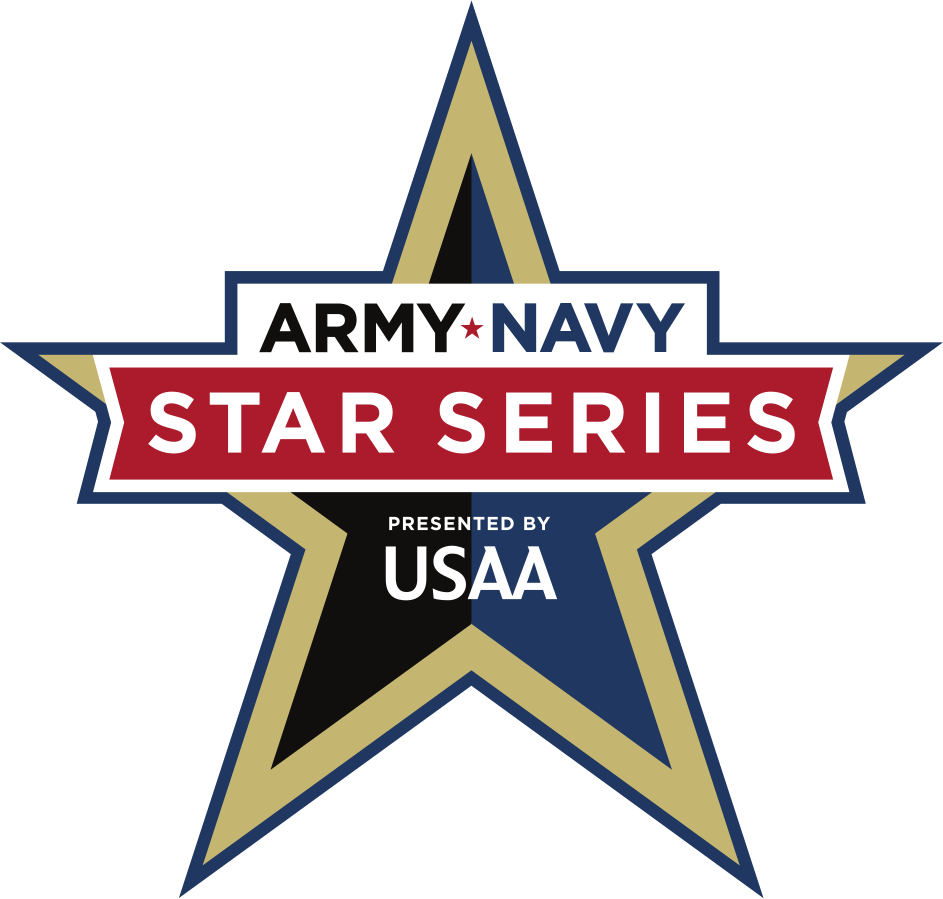 Star series. Army Navy game logo. Navy Star logo. Series logo.