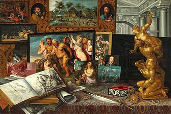 Art Cabinet of Prince Władysław Vasa, Etienne de la Hire, 1626