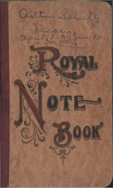 File:Arthur Schultz diary 1912 Racine College.pdf