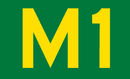 Route d'État alphanumérique australienne M1.PNG