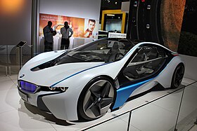 BMW Vision -tehokas dynamiikka