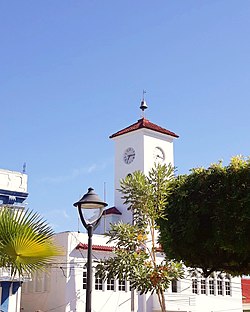 Barahona Dominican Republic town municipal building.