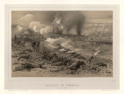 The Battle of Forbach, Franco-Prussian War