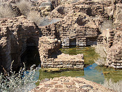 Baños en Abu Mena