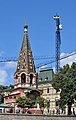 Menara St Basil Cathedral di Moskwa, Rusia