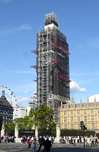 File:Big Ben Covered in Scaffolding.jpg