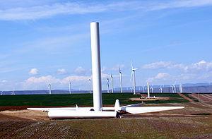 Biglow Canyon Wind Farm under construction.jpg