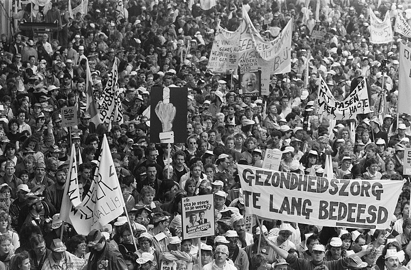 File:Bijeenkomsten, demonstraties, spandoeken, leuzen, Utrecht (stad), Utrecht (provi, Bestanddeelnr 934-4248.jpg