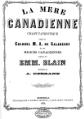 Blain de St-Aubin - La mère canadienne, 1862.djvu