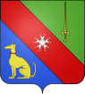 Rodinný znak od Bon-Baudoin de Crépy (Chevalier) .svg
