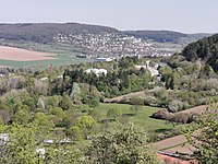 View of the former Tauberfranken barracks in Lauda