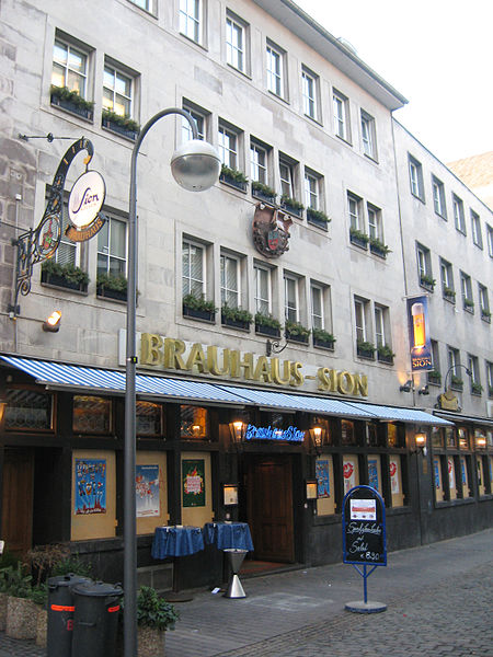 Brauhaus Sion Front 1