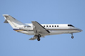 Un BAe 125-1000B, ici à l'aéroport de Moscou-Cheremetievo  en avril 2013