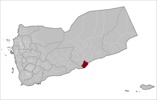 <span class="mw-page-title-main">Brom Mayfa District</span> District in Hadhramaut, Yemen