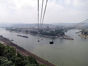 Rheinseilbahn, Koblenz, Germany