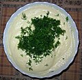 Bulgarian cuisine Kyopolou with mayonnaise (Кьопоолу) 2010 (1)