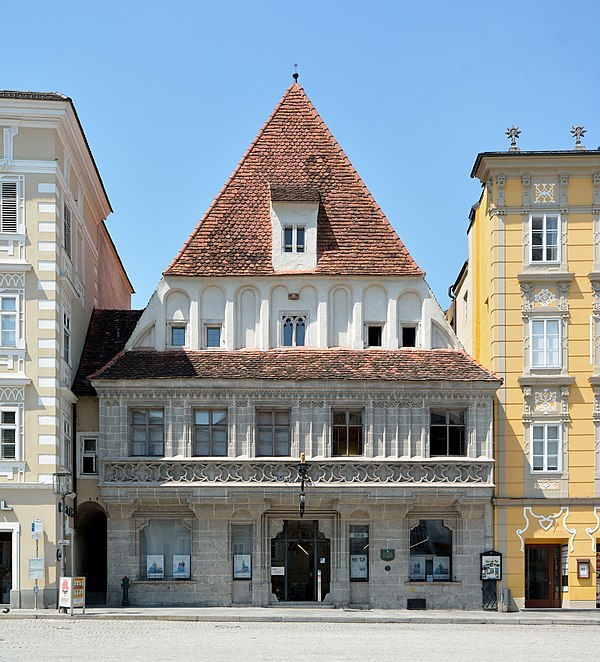 The town's landmark: Bummerlhaus