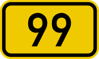 File:Bundesstraße 99 number.svg