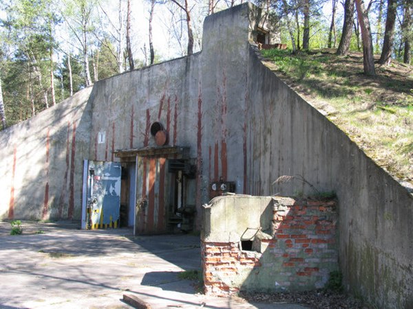 Former Soviet nuclear weapons warehouse Granit 2 near Szprotawa, Poland