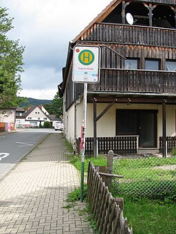 Bushaltestelle Hagener Straße, 2, Holzhausen, Bad Pyrmont, Landkreis Hameln-Pyrmont
