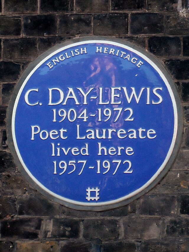 Description de l'image C.DAY-LEWIS (1904-1972) Poet Laureate lived here 1957-1972..jpg.