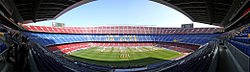 Panorama von Camp Nou
