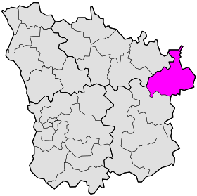 Canton of Montsauche-les-Settons