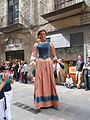 Català: Cavalcada de gegants de les festes de la Mercè del 2008, al tram del carrer Cardenal Casañas, carrer del Pi, carrer Canuda i la Rambla