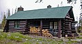 La Caretaker's Cabin une cabane en rondins dans le comté d'Iron, dans l'Utah, construite par le CCC.