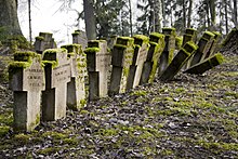 Cemetery of World War I in Auce, Latvia.jpg