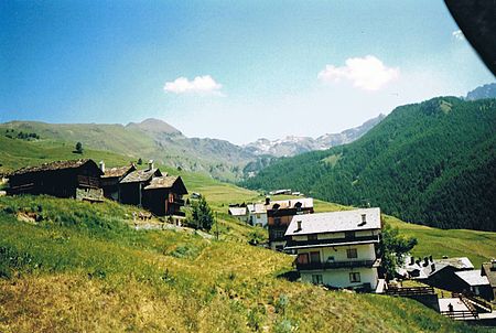 Chamois, Thung lũng Aosta