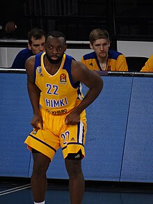 Jenkins with Khimki in 2018 Charles Jenkins (basketball) 22 BC Khimki EuroLeague 20180321 (2).jpg