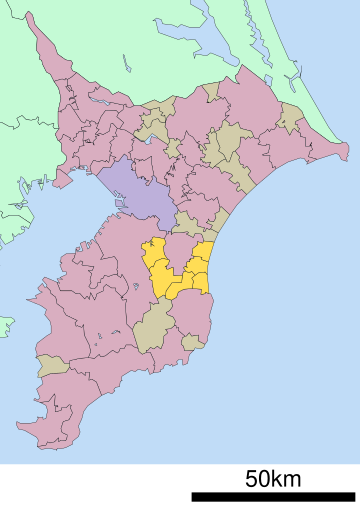 Distrik Chōsei, Chiba