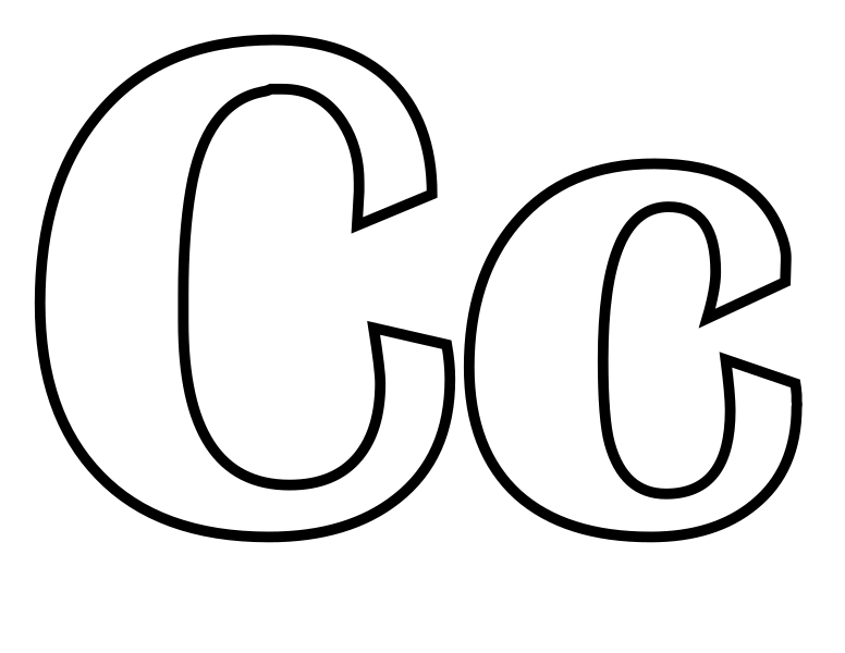 Download File:Classic alphabet c at coloring-pages-for-kids-boys-dotcom.svg - Wikimedia Commons