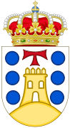 Escudo de Monforte de Lemos.